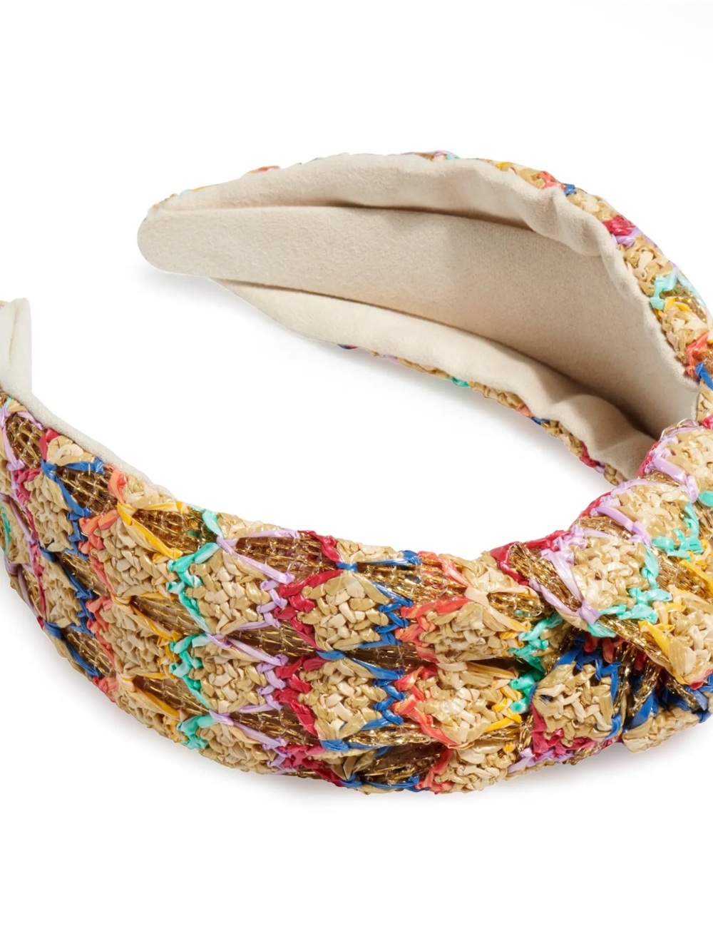 453. Shiraleah Multicolor Woven Knot Headband - Women Accessories